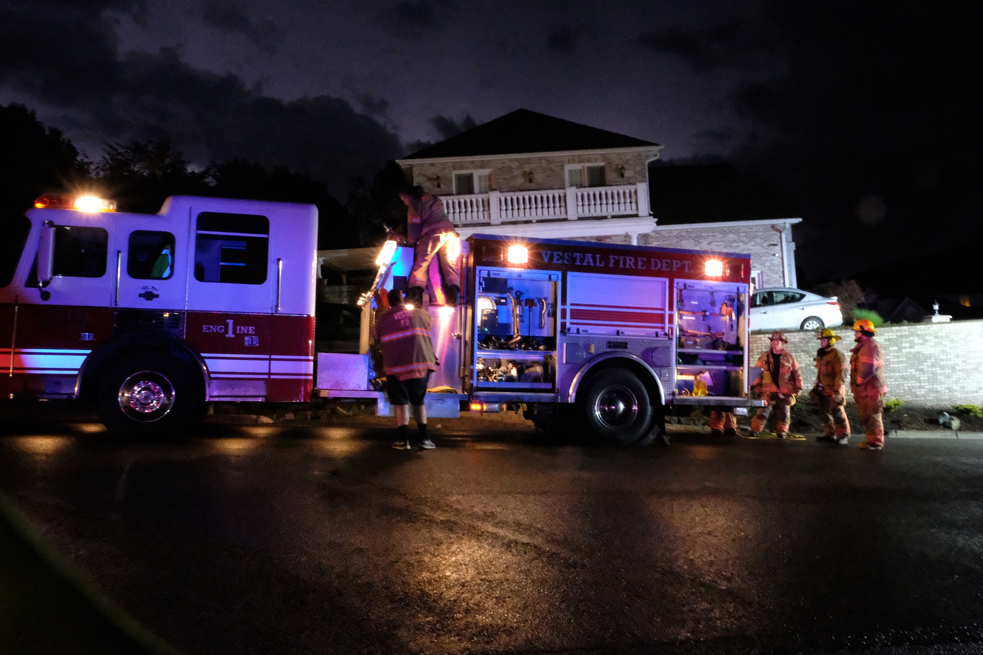 Community News Vestal Fire