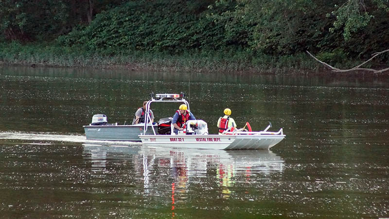 Vestal Fire’s Water Rescue Team in Action