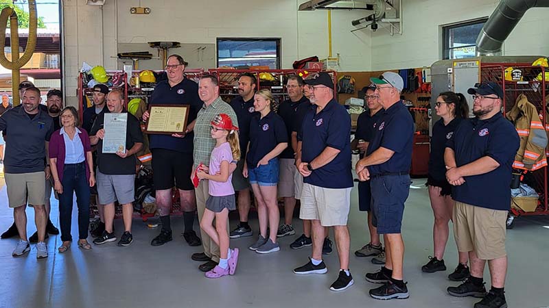 Station #1 Recently celebrated its 100-year anniversary!
