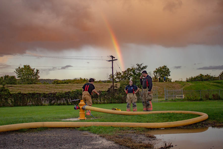 Recent Live Burn training at the Fred Singer training site